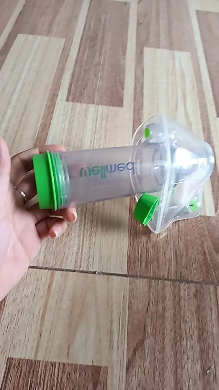 Buồng đệm khí dung Wellmed DL-08 kèm mặt nạ cho bé - Thiết bị chăm sóc sức khỏe hỗ trợ hô hấp an toàn và tiện lợi