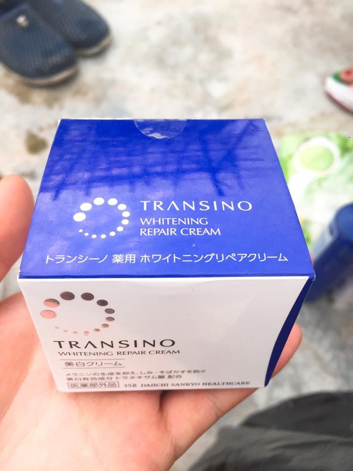 Kem Dưỡng Trắng Da Ban Đêm Transino Whitening Repair Cream - Tái Tạo Da Mịn Màng, Trắng Sáng Tự Nhiên, Hỗ Trợ Cải Thiện Nám