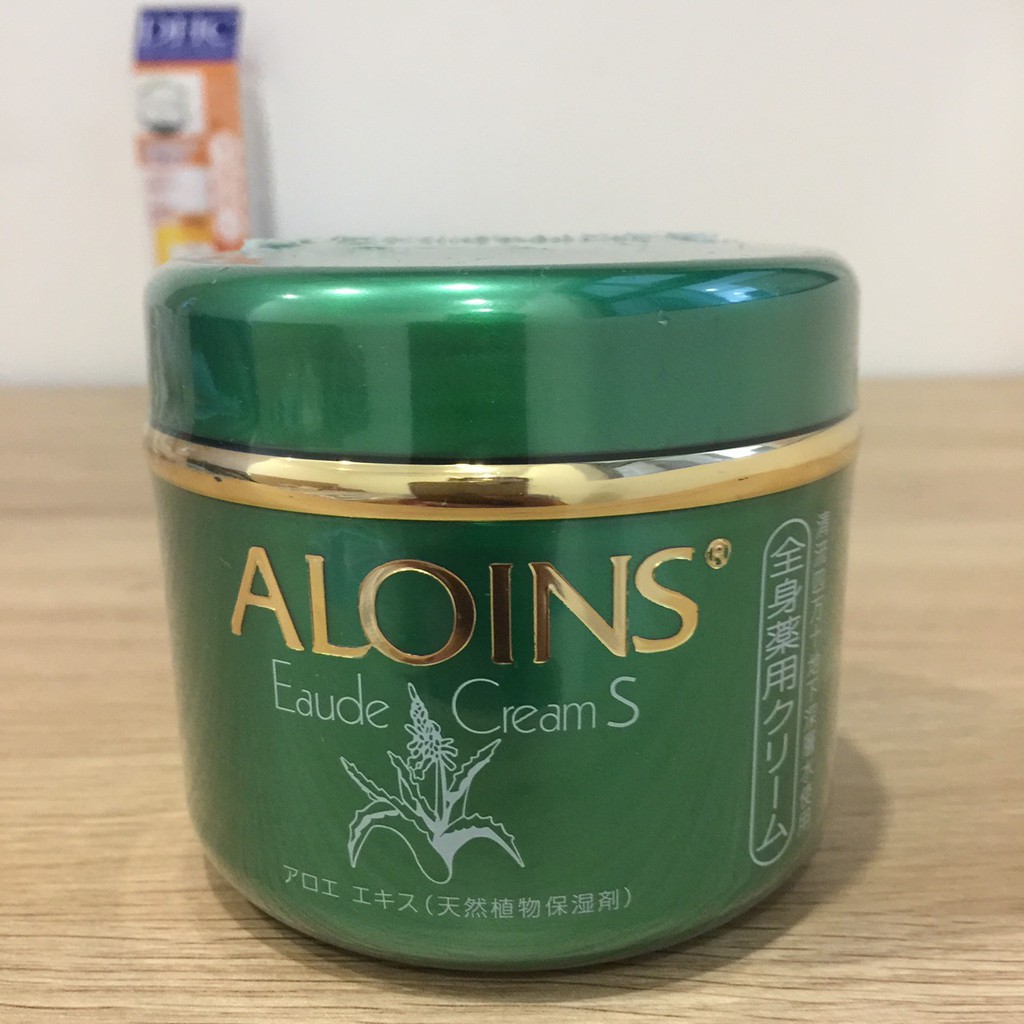 Kem Dưỡng Da Aloins Eaude Cream S 180g - Hỗ Trợ Dưỡng Trắng, Dưỡng Ẩm, Chiết Xuất Lô Hội Nhật Bản, Chống Khô, Nứt Nẻ Da