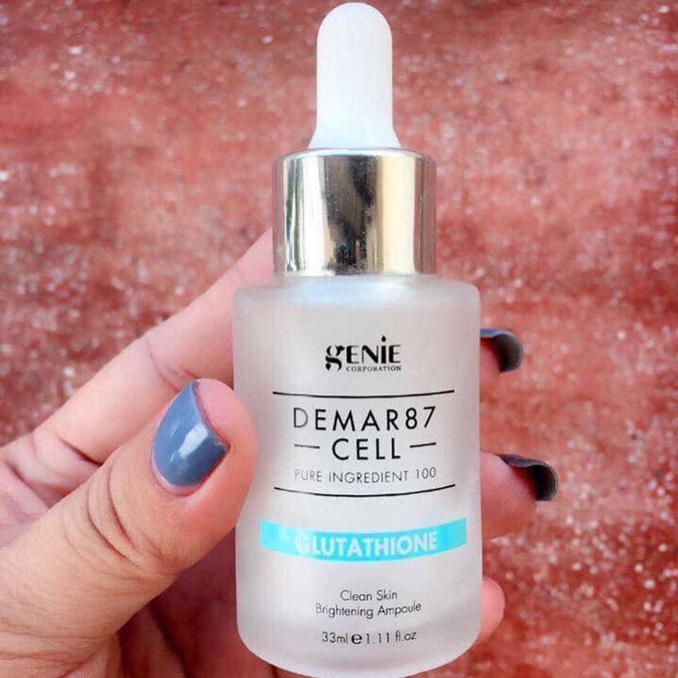 Serum Dưỡng Trắng Da Genie Demar87 Cell Glutathione 33ml - Hiệu Quả Nhanh Chóng, Phù Hợp Mọi Loại Da