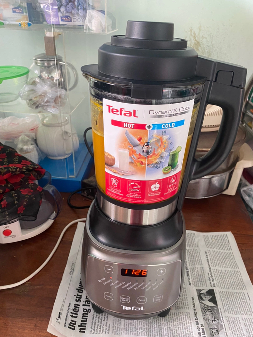 Máy làm sữa hạt Tefal BL967B66 - Đa năng 12 chức năng, xay và nấu nhanh chóng cho gia đình - Bảo hành 12 tháng