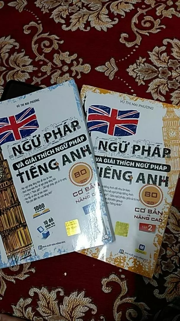 Ngữ Pháp Tiếng Anh Cơ Bản & Nâng Cao - Tập 1: Hướng Dẫn Chi Tiết Học Ngữ Pháp, Luyện Thi THPT Quốc Gia và TOEIC
