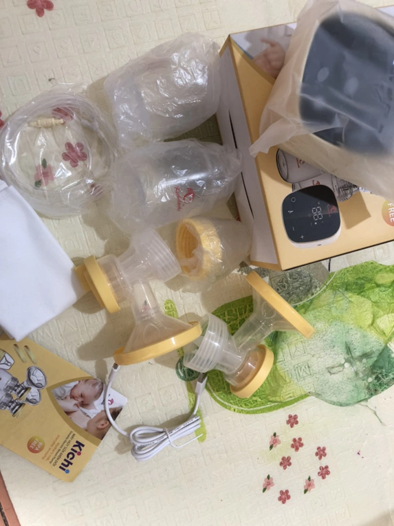 Máy Hút Sữa Điện Đôi Kichilachi Nhật Bản - An Toàn Không BPA, Thiết Kế Gọn Nhẹ, Tiết Kiệm Thời Gian Cho Mẹ Bầu