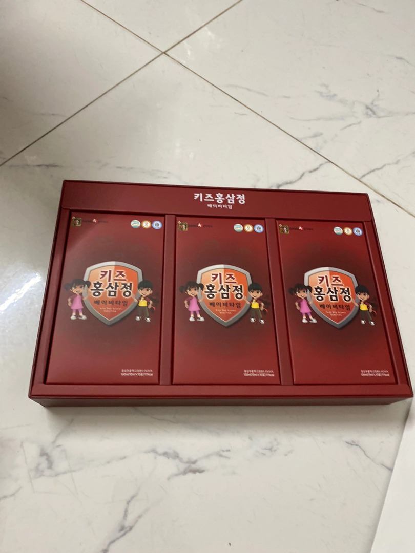 Nước Hồng Sâm Sanga Hàn Quốc Cho Trẻ Em - Hỗ Trợ Tăng Cường Miễn Dịch, Giúp Ăn Ngon, Ngủ Ngon - Hộp 30 Gói 10ml