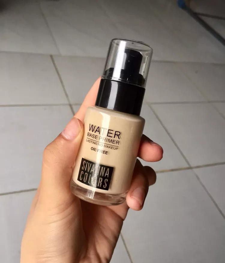 Kem Nền Kiềm Dầu Sivanna Water Base Primer HF559 - Trang Điểm Khô Thoáng, Khả Năng Che Phủ Tốt, SPF35++ Cho Da Sáng Mịn