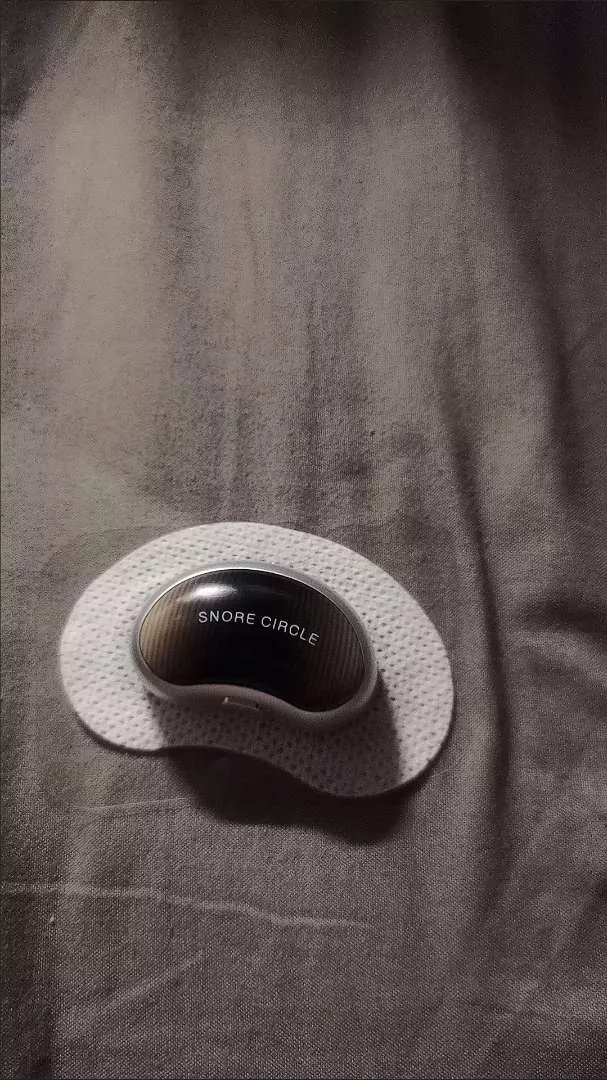 Máy Snore Circle YA4200 - Thiết bị hỗ trợ giảm ngáy, công nghệ EMA + TENS, theo dõi giấc ngủ qua ứng dụng Sleeplus, nhẹ và tiện dụng