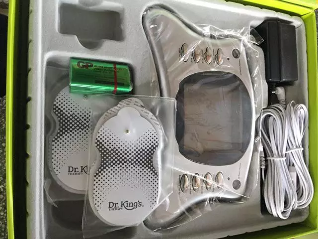 Máy massage xung điện Aukewel - 8 miếng dán, 6 chế độ, hỗ trợ thư giãn cơ bắp, cải thiện sức khỏe và lưu thông máu