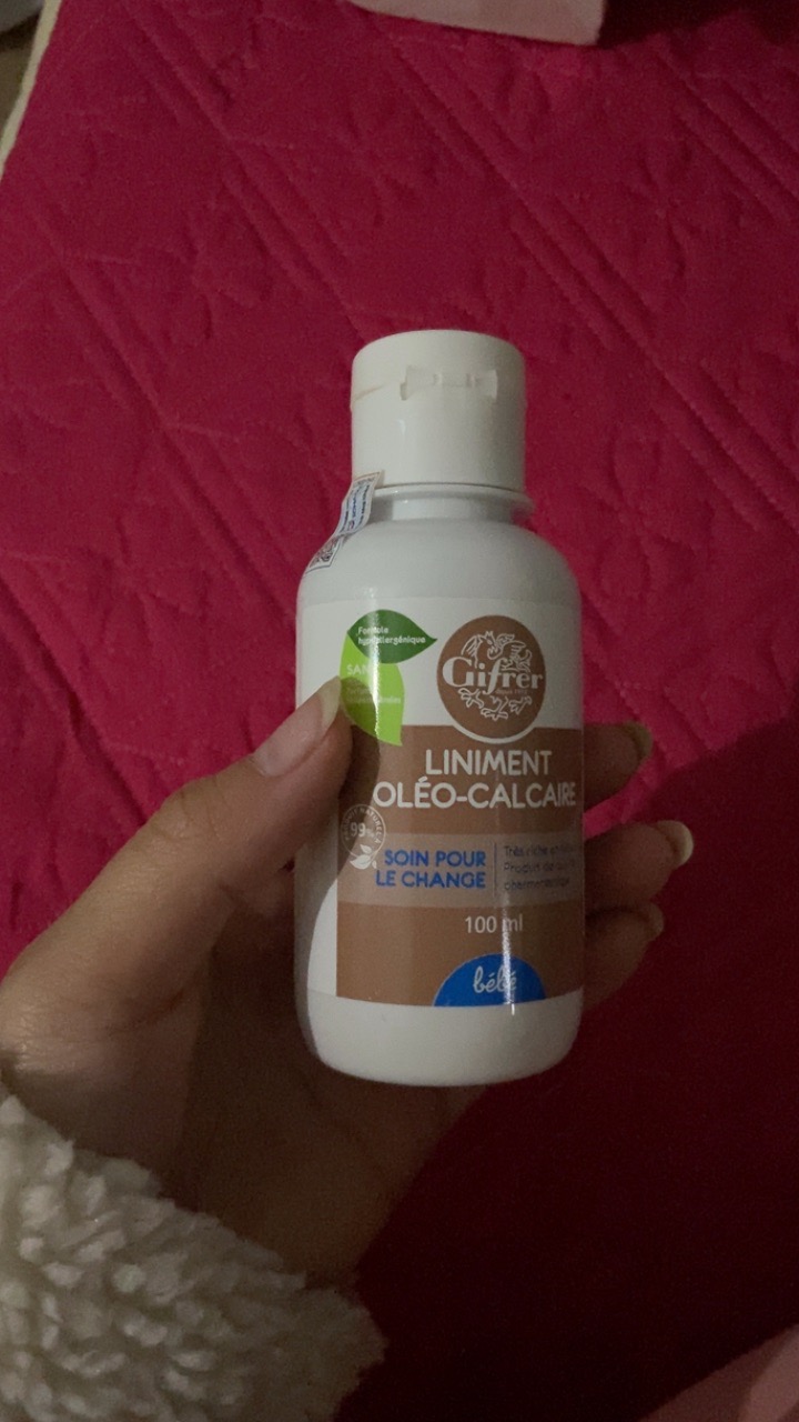 Kem Bôi Chống Hăm Tã Gilbert Liniment Oléo-Calcaire cho Bé - Giải Pháp Chăm Sóc Da Mềm Mại, An Toàn, Từ Thiên Nhiên 100ml