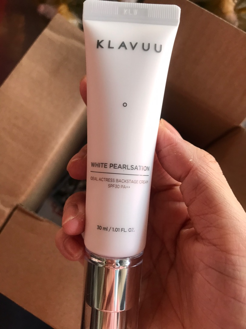 Kem Lót Ngọc Trai Klavuu White Pearlsation Cream SPF30 PA++ - 5 Trong 1 Dưỡng Ẩm, Lót Nền, Kem Chống Nắng, Hiệu Ứng Căng Bóng Da