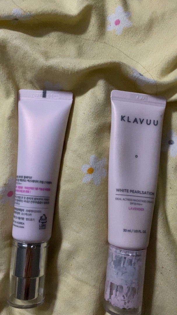 Kem Lót Ngọc Trai Klavuu White Pearlsation Cream SPF30 PA++ - 5 Trong 1 Dưỡng Ẩm, Lót Nền, Kem Chống Nắng, Hiệu Ứng Căng Bóng Da