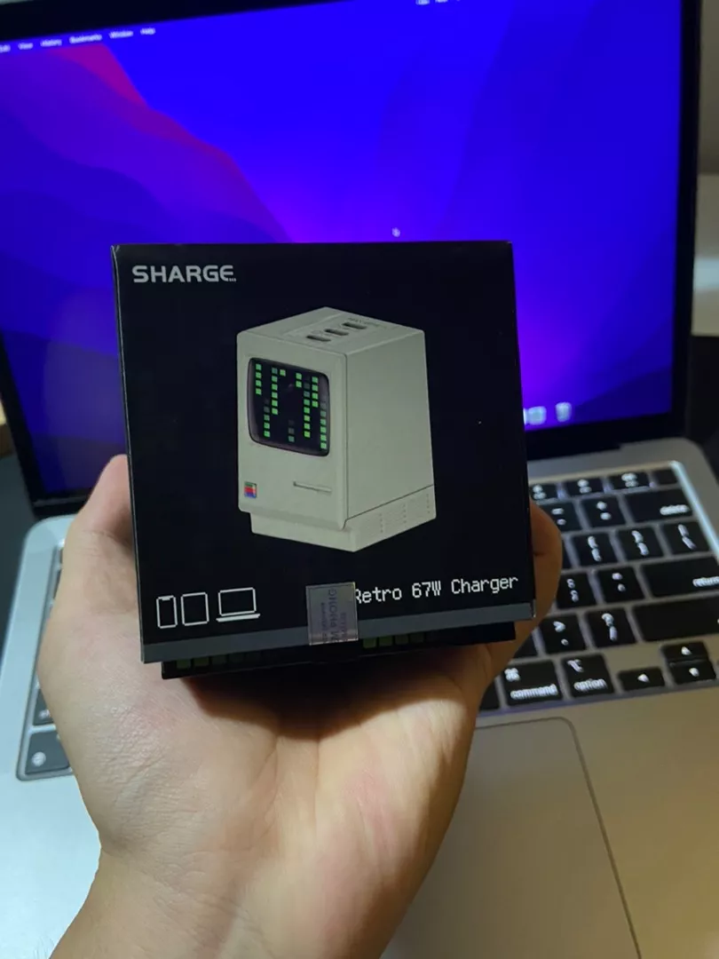 Củ Sạc Nhanh Chân Gập Shargeek Retro 67W Có LED - Thiết Kế Cổ Điển Hỗ Trợ PD và QC, Tích Hợp Chế Độ Bảo Vệ Thông Minh