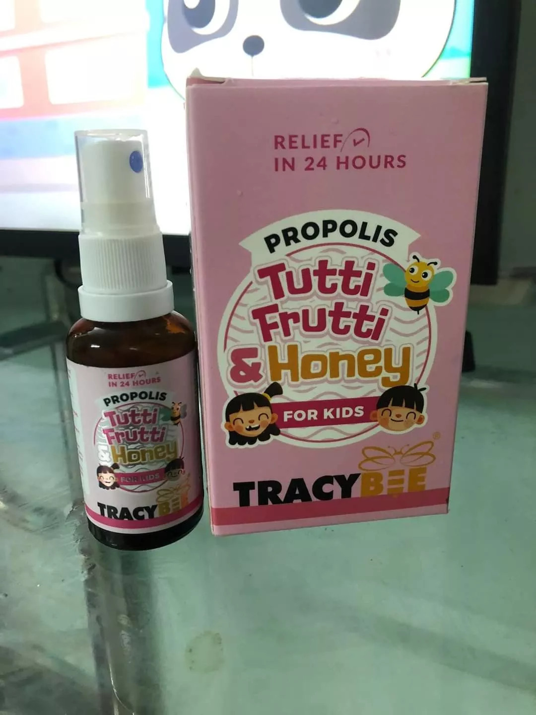 Keo Ong Xanh Tracybee Dạng Xịt Vị Trái Cây 30ml - Giúp Tăng Cường Đề Kháng và Bảo Vệ Họng Tự Nhiên