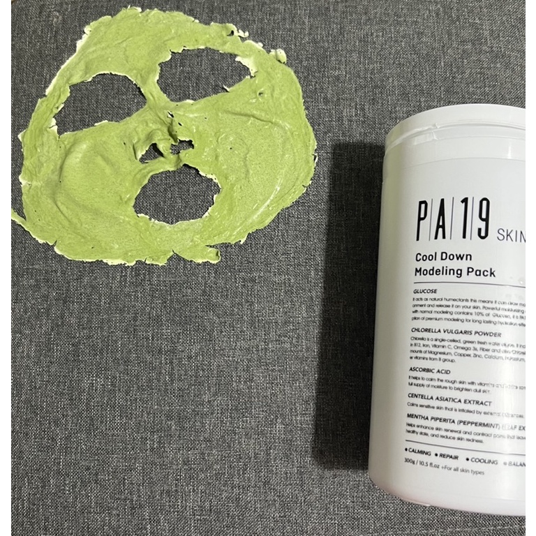 Mặt Nạ Dẻo Phục Hồi Da PA19 Skin Cool Down Modeling Pack - Tái Tạo Da, Cung Cấp Oxy, Chống Oxy Hóa, Dưỡng Ẩm Hàn Quốc