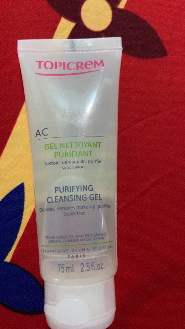 Gel Rửa Mặt Topicrem AC Purifying Cho Da Nhờn & Nhạy Cảm - Sạch Sâu, Dịu Nhẹ, Không Kích Ứng, Dung Tích 75ml/200ml