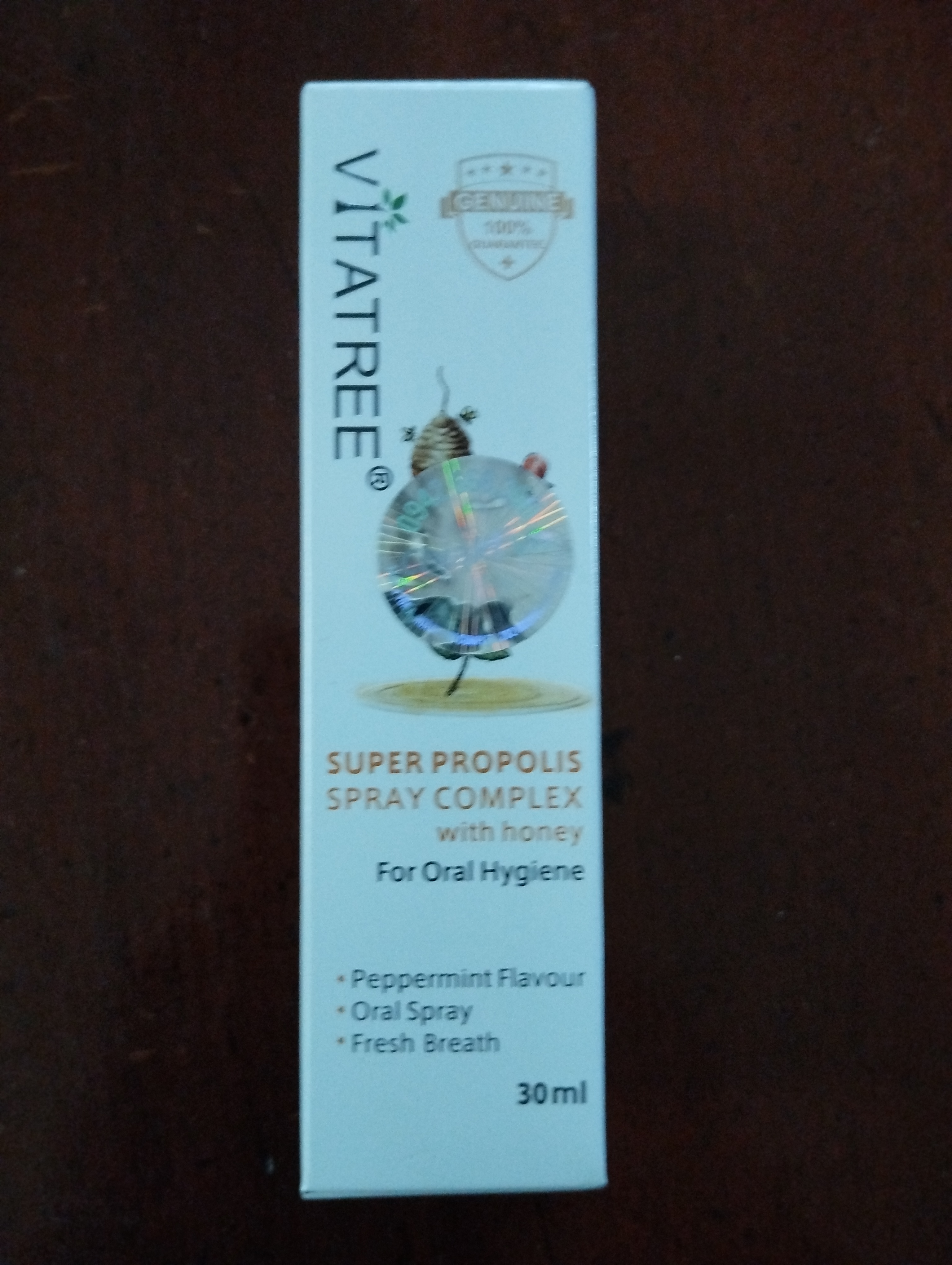 Chai Xịt Keo Ong Vitatree 25ml Hỗ Trợ Giảm Ho Cho Trẻ Từ 2 Tuổi - Chiết Xuất Từ Propolis & Mật Ong Úc Chính Hãng