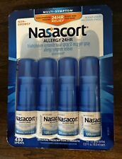 Xịt Mũi Nasacort Allergy 24HR - Hỗ Trợ Giảm Dị Ứng, Viêm Xoang, 480 Lần Xịt, Không Mùi, Dễ Dùng Cho Người Lớn và Trẻ Từ 2 Tuổi Trở Lên