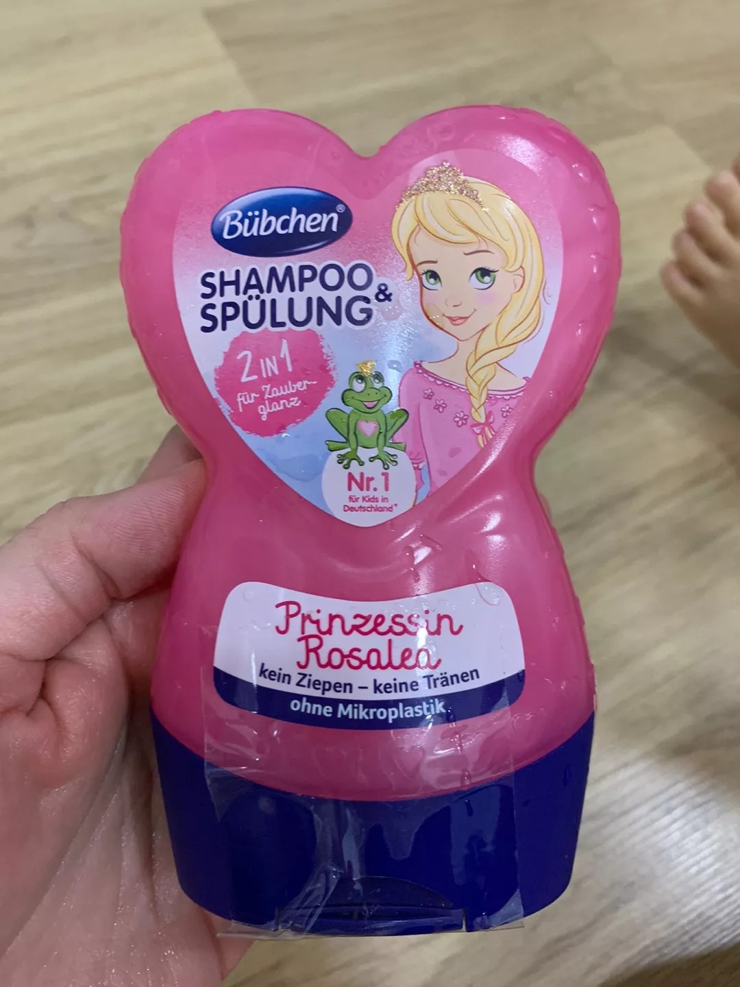 Dầu Gội Xả Bubchen Công Chúa Rosalea 230ml - Dưỡng Tóc Dịu Nhẹ Cho Bé Từ 1 Tuổi, Chất Lượng Tự Nhiên, Không Cay Mắt