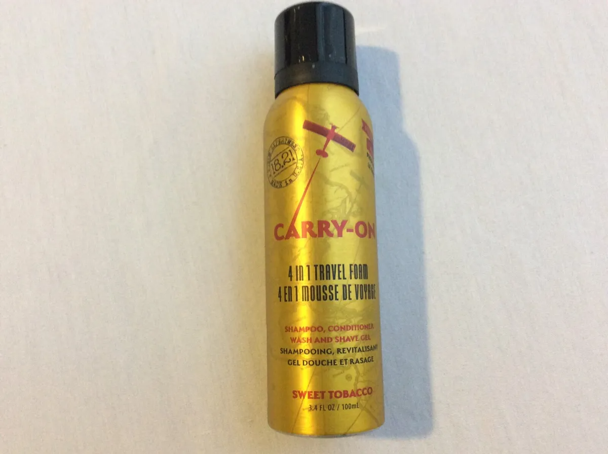 Sữa Tắm Gội Xả Cạo Râu 18.21 Man Made Carry-On 4in1 - Foaming Body Wash, Shampoo, Face Cleanser & Shaving Gel Travel Size