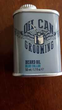 Tinh Dầu Dưỡng Râu Oil Can Grooming Blue Collar - Hương Spiced Tobacco & Hoa Quả, Dưỡng Ẩm & Kích Thích Mọc Râu 50ml