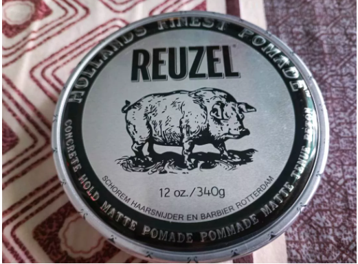 Sáp Vuốt Tóc Nam Reuzel Concrete Hold Matte Pomade - Độ Giữ Kiểu Cao, Dễ Tạo Kiểu, Hương Cola Vani, Kết Cấu Tóc Đẹp 113g