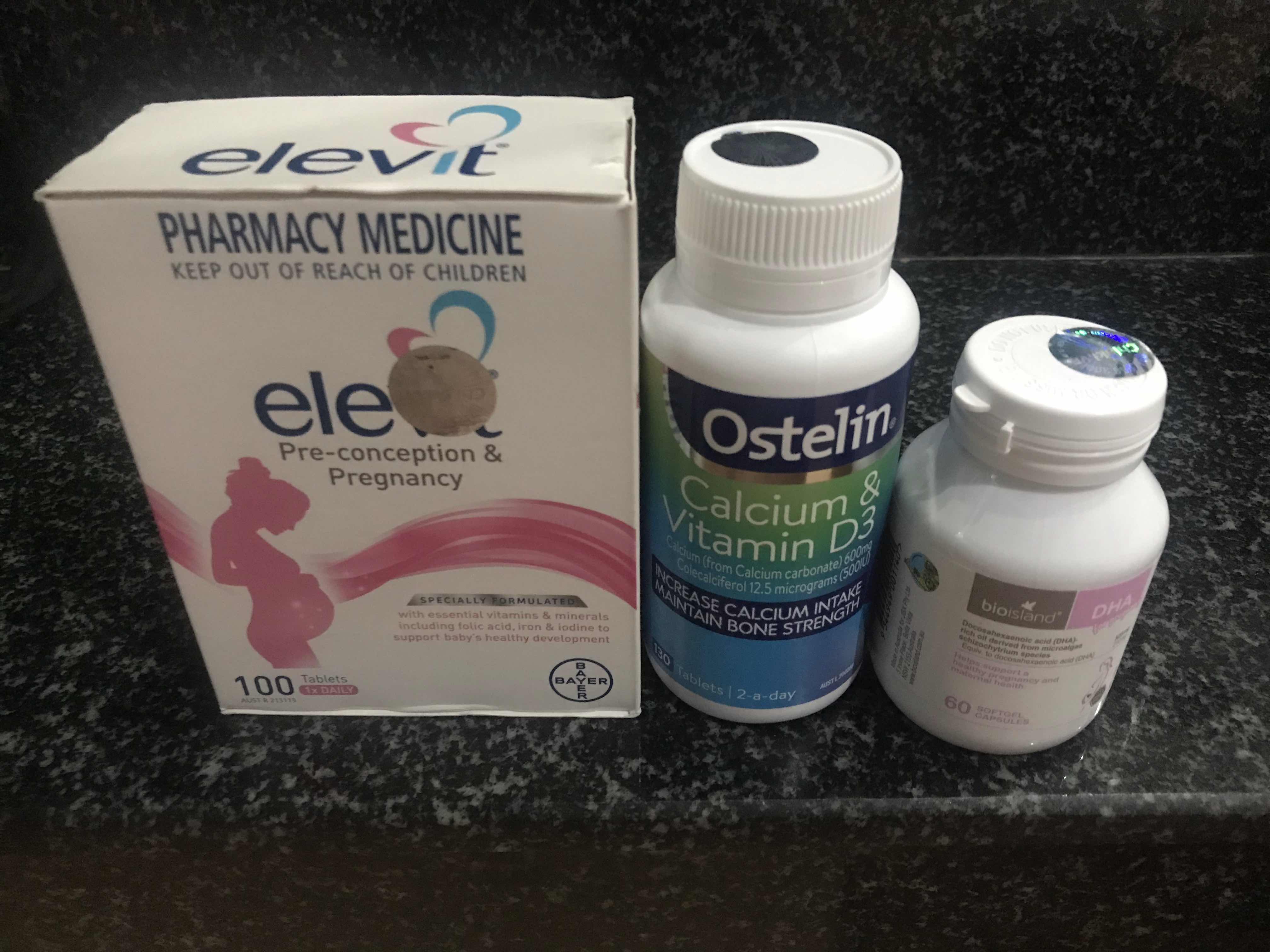 Vitamin Bà Bầu Elevit Úc - Hộp 100 Viên, Bổ Sung Dinh Dưỡng Cho Mẹ Mang Thai và Thai Nhi, Vitamin Thiết Yếu Từ Thương Hiệu Bayer