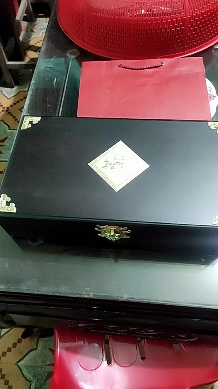 Cao Hồng Sâm Hàn Quốc Kanghwa Hộp Gỗ 250g x 4 Lọ - Thực Phẩm Bảo Vệ Sức Khỏe, Tăng Cường Đề Kháng, Giảm Căng Thẳng