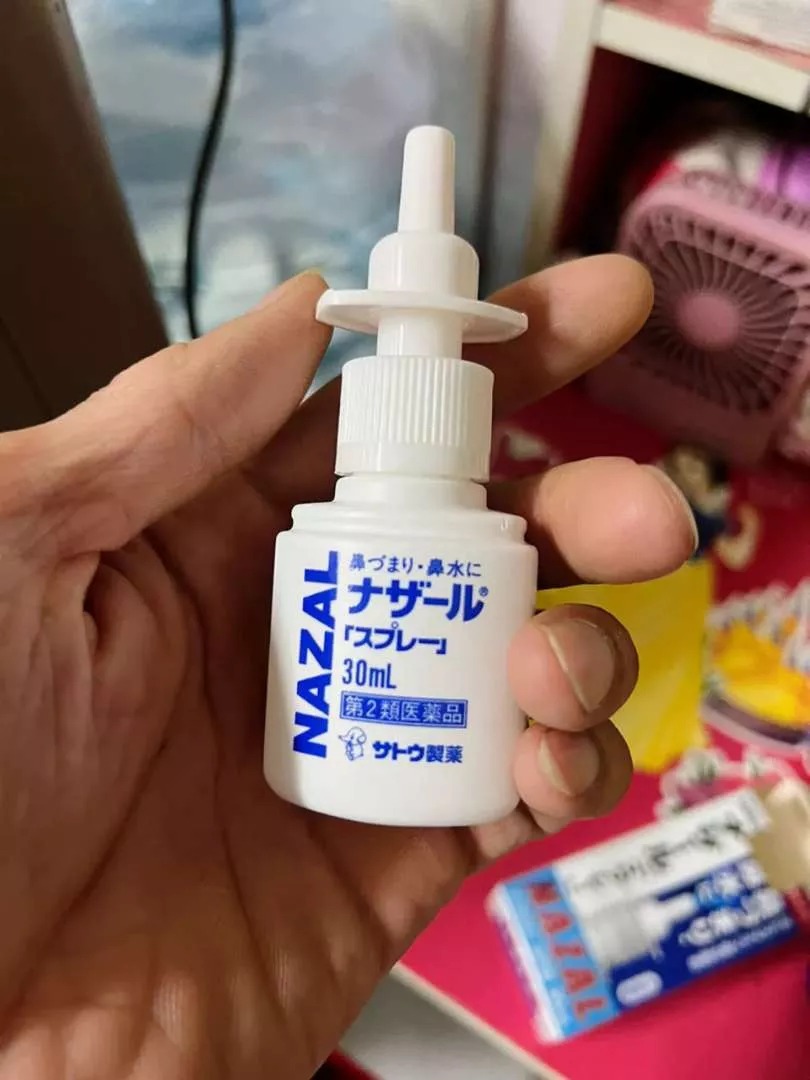 Xịt Mũi Nazal Nhật Bản 30ml - Giúp Thông Thoáng Mũi, Hỗ Trợ Dị Ứng, Ngứa Mũi, Chảy Nước Mũi - Sản Phẩm An Toàn Cho Người Lớn & Trẻ Em