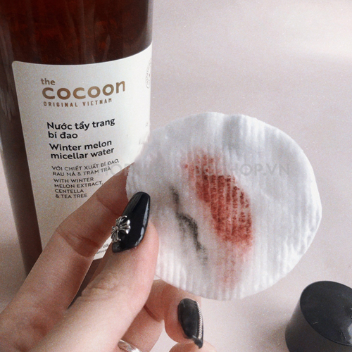 Nước Tẩy Trang Bí Đao Cocoon Winter Melon 140ml - Micellar Water Dịu Nhẹ Chăm Sóc Da Mụn và Nhạy Cảm