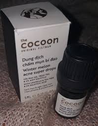 Dung dịch chấm mụn bí đao Cocoon Winter Melon Acne Super Drops - Giảm sưng, kháng viêm, ngăn ngừa mụn cho làn da sáng khỏe, 5ml
