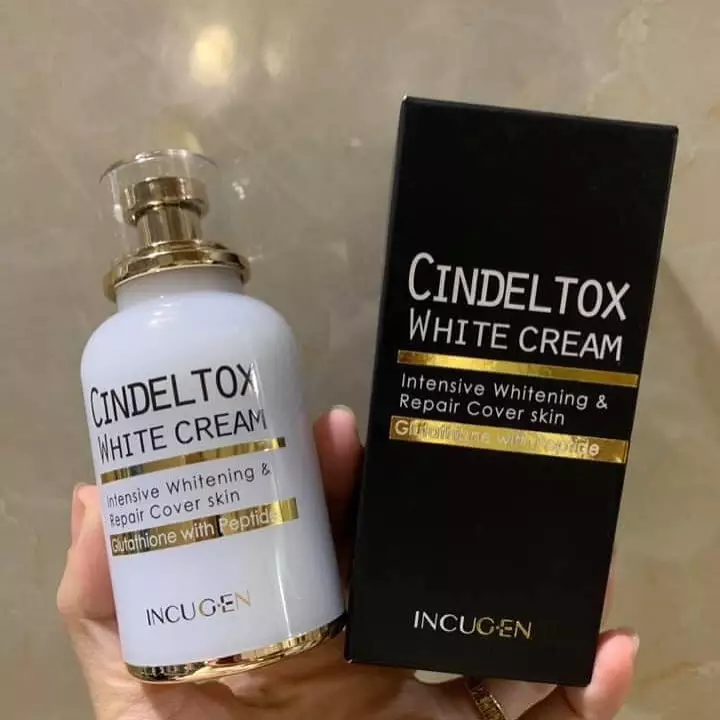 Kem Dưỡng Trắng Da Cindel Tox White Cream - Dưỡng Sáng Da Hàn Quốc, Giúp Mờ Đốm Nâu, Hỗ Trợ Căng Mịn Da 50ml