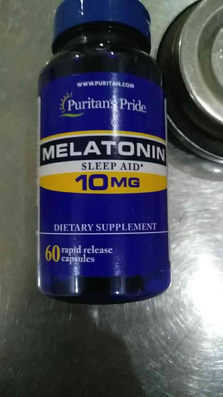 Viên uống hỗ trợ giấc ngủ Puritan's Pride Nighttime Sleep Aid 10mg - Giúp ngủ ngon, giảm căng thẳng, hỗ trợ giấc ngủ tự nhiên, 60 viên