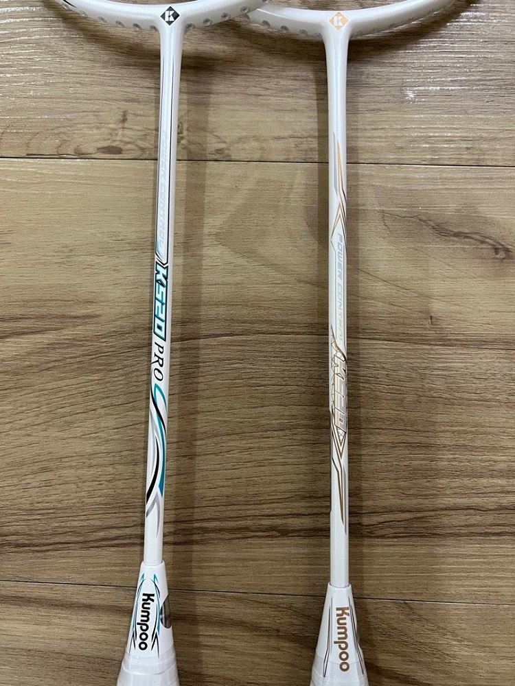 Vợt cầu lông Kumpoo Power Control K520 Pro - Thiết kế Carbon Fiber, Trọng lượng 82g - Phù hợp người mới và trình độ trung bình
