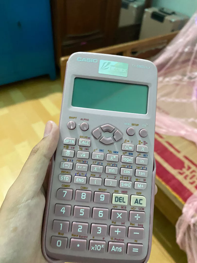 Máy Tính Khoa Học Casio FX-580VN X - Dành Cho Học Sinh Cấp 2 Cấp 3 - Màn Hình LCD Cao Cấp, Hiệu Suất Tính Toán Nhanh