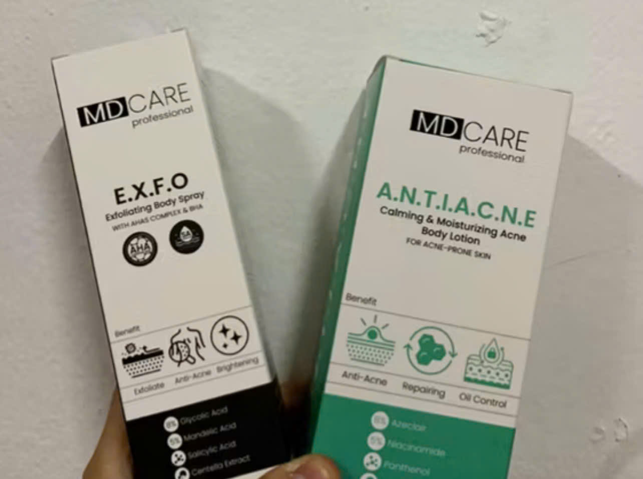 Xịt Tẩy Tế Bào Body MD Care 100ml - Sản phẩm chăm sóc body tự nhiên, làm sạch và tái tạo giảm mụn body