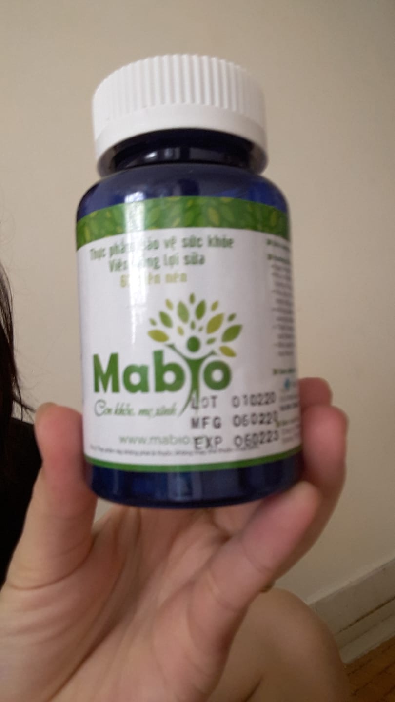 Viên uống Mabio hỗ trợ nâng cao chất lượng sữa mẹ