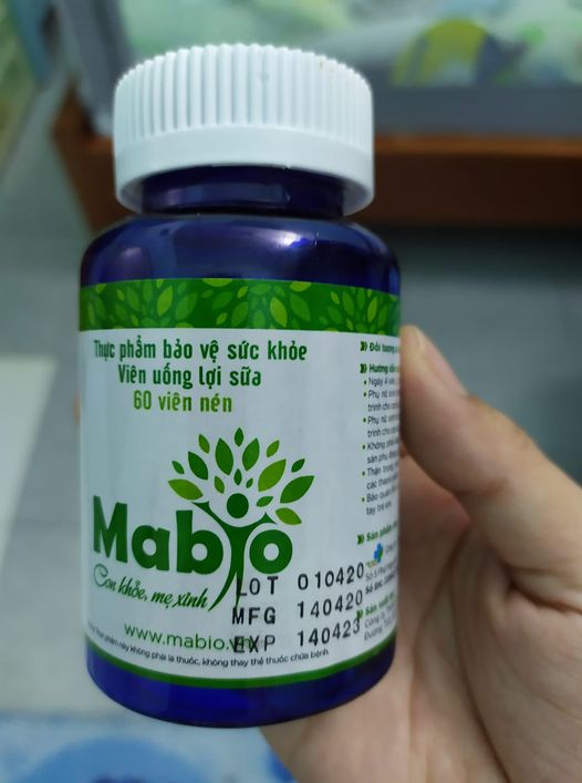 Viên uống Mabio hỗ trợ nâng cao chất lượng sữa mẹ