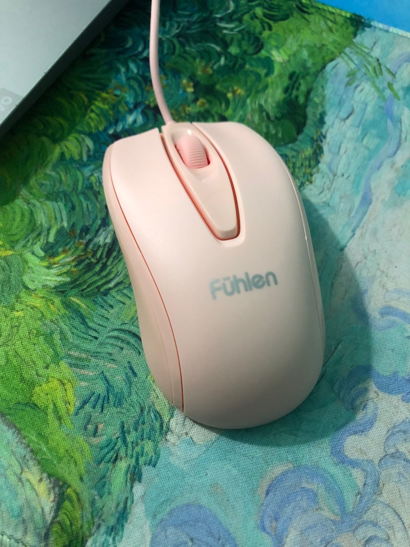 Chuột máy tính có dây Fuhlen L102 - Thiết kế Ergonomic, độ phân giải 1000 DPI, phù hợp cho game thủ và công việc văn phòng