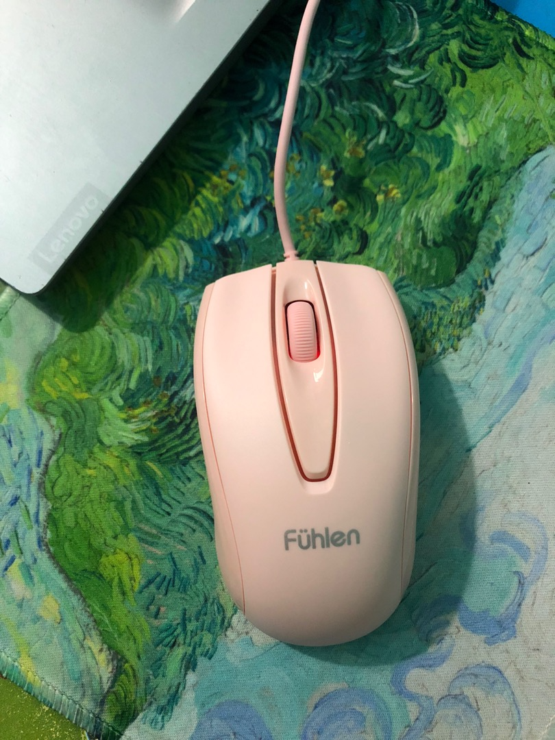 Chuột máy tính có dây Fuhlen L102 - Thiết kế Ergonomic, độ phân giải 1000 DPI, phù hợp cho game thủ và công việc văn phòng