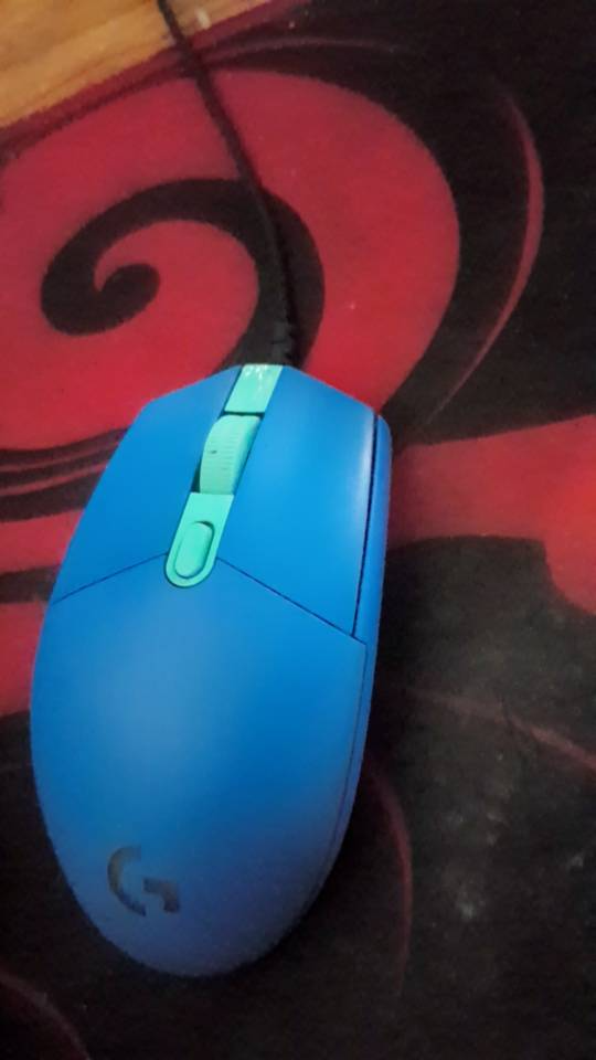 Chuột Gaming Có Dây Logitech G203 Lightsync RGB - Cảm Biến Tùy Chỉnh 200-8000dpi, 16.8 Triệu Màu Sắc, Thiết Kế Tiện Dụng
