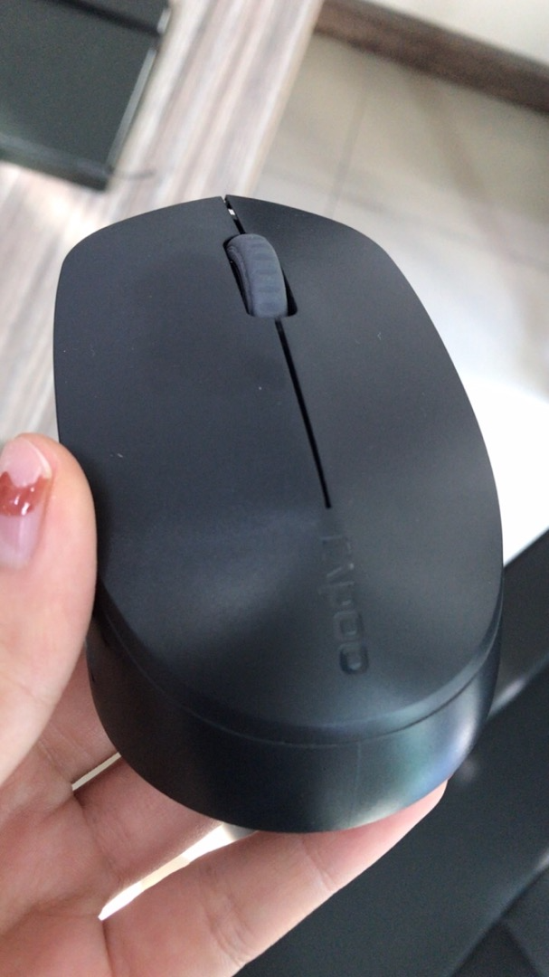 Chuột không dây RAPOO M100 Silent - Kết nối Bluetooth 3.0/4.0, Thiết kế chống ồn, Độ phân giải 1300 DPI - Phụ kiện máy tính tiện dụng