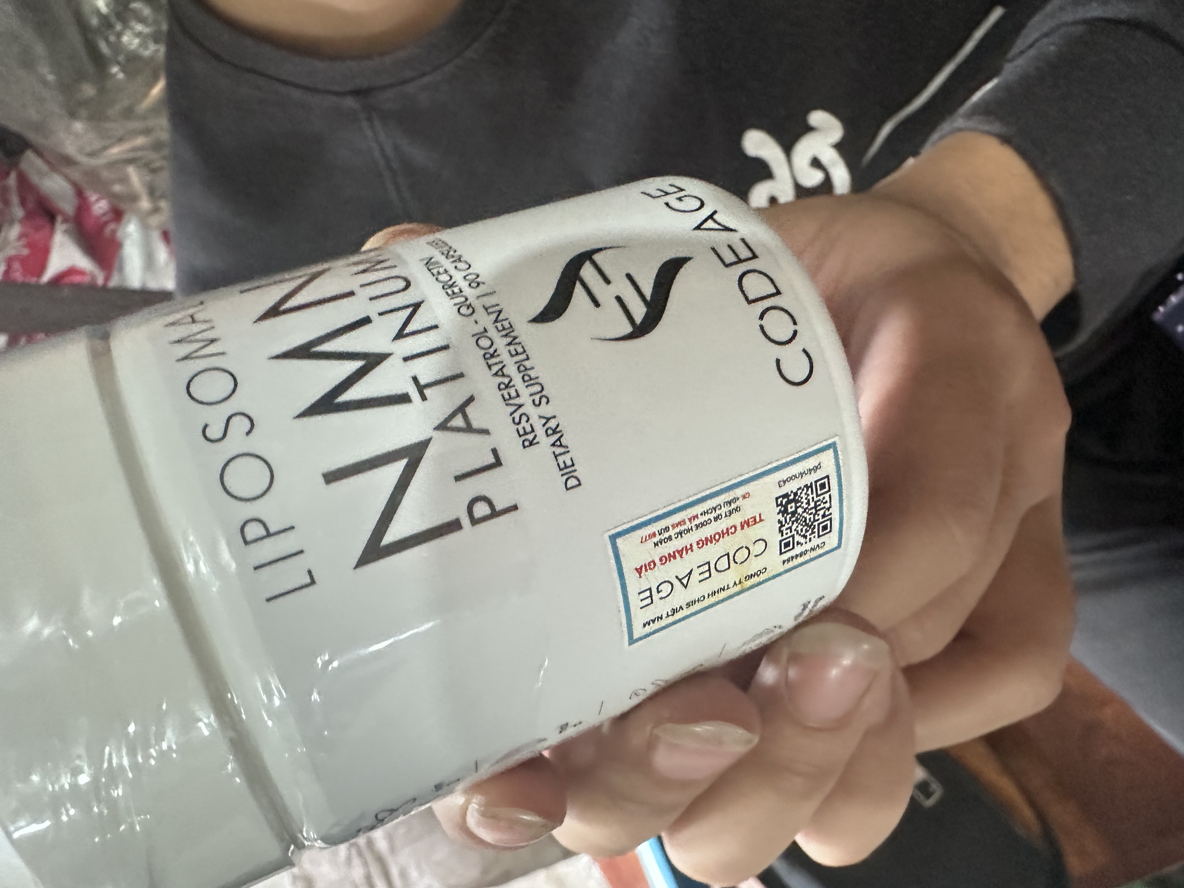 Viên Uống Liposomal Codeage Trẻ Hóa Da - Hỗ Trợ Ngăn Dấu Hiệu Tuổi Tác, Dinh Dưỡng Da Khỏe Mạnh 180 Viên