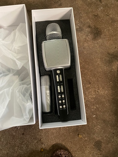 Micro Karaoke Bluetooth YS-98 Kèm Mic Phụ - Công Nghệ Lọc Âm Tiên Tiến, Âm Thanh Rõ Ràng, Hát Song Ca Tiện Lợi