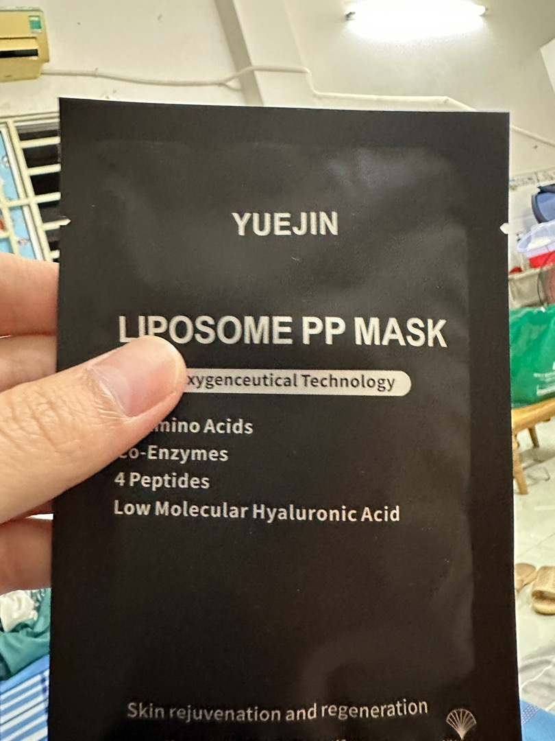 Mặt Nạ Phục Hồi Tái Sinh Da Yuejin Liposome PP - Dưỡng Ẩm, Làm Mịn Da Khô, Trẻ Hóa Da, 25ml