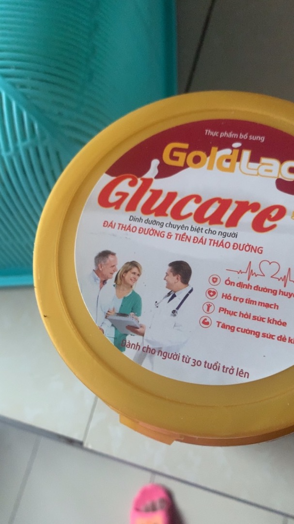 Sữa Glucare Gold 900g cho người tiểu đường - Hỗ trợ ổn định đường huyết và tăng cường sức khỏe cho người lớn trên 30 tuổi