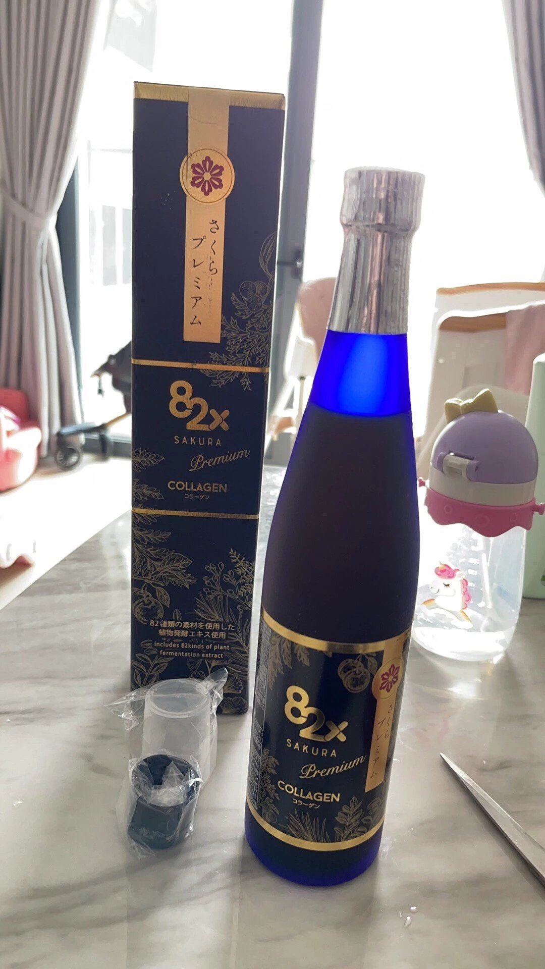 Nước Uống Collagen 82X Sakara Premium 500ml - Làm Đẹp Da, Chống Lão Hóa, Giúp Da Sáng Mịn - Hương Vị Trái Cây Nguyên Chất Nhật Bản