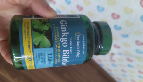 Viên uống Ginkgo Biloba Puritan's Pride 120mg - Tăng cường trí nhớ và tuần hoàn não, Hỗ trợ sức khỏe tinh thần - 100 viên của Mỹ