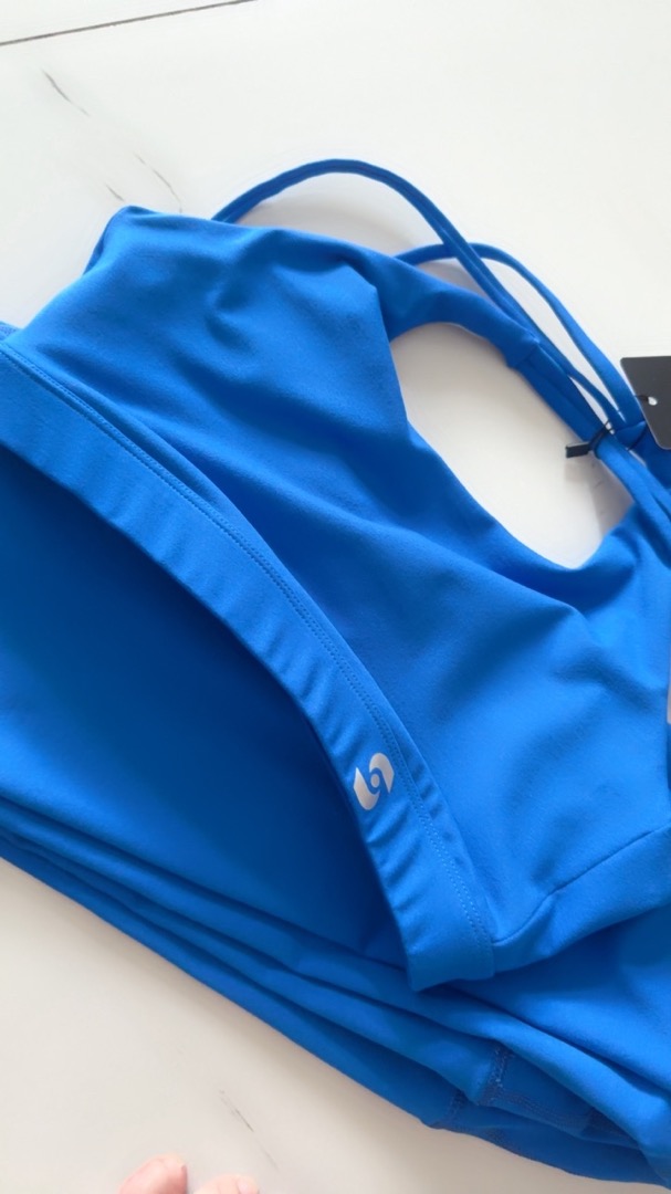 Bộ Đồ Tập Gym Nữ SL210513 - Áo Bra 3 Lớp Phối Quần Legging Cạp Cao Thời Trang Chất Liệu Co Giãn, Thấm Hút Mồ Hôi