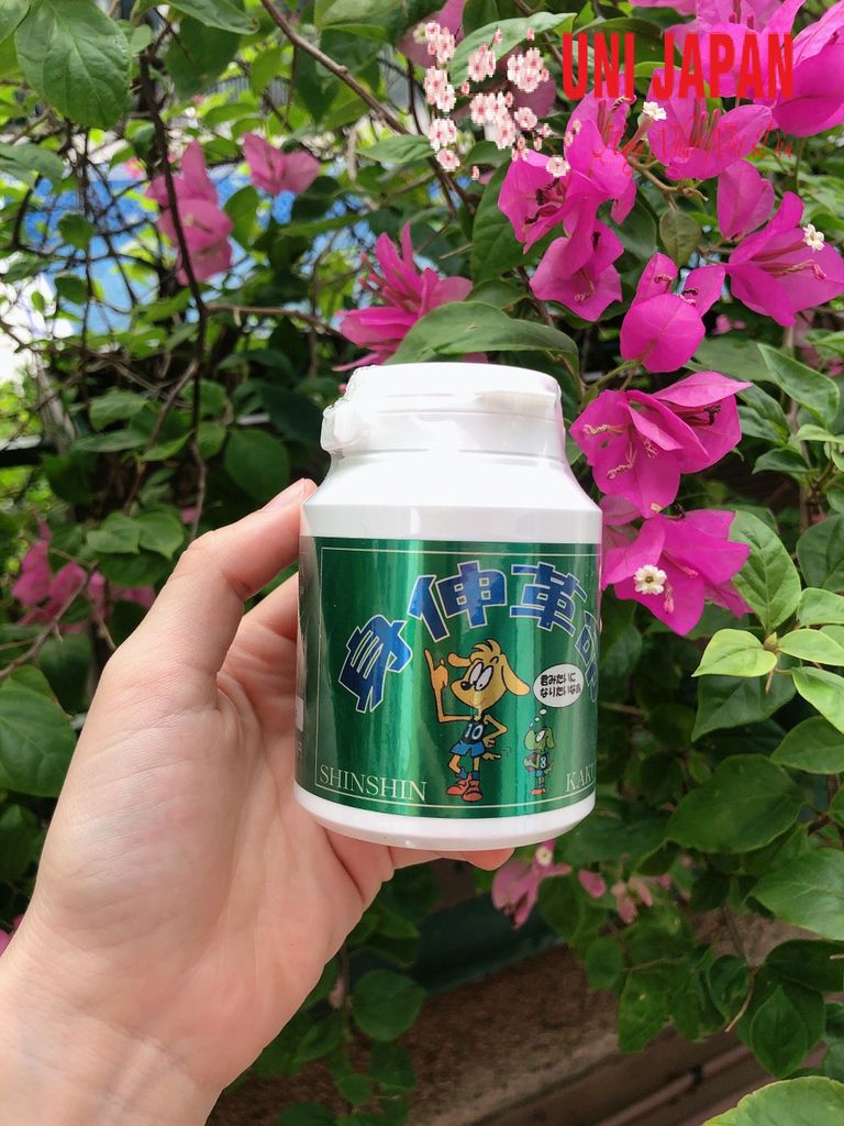 Viên uống tảo tăng chiều cao Shinshin Kakumei Nhật Bản - Hỗ trợ phát triển chiều cao và sức khỏe cho trẻ từ 6 tuổi trở lên