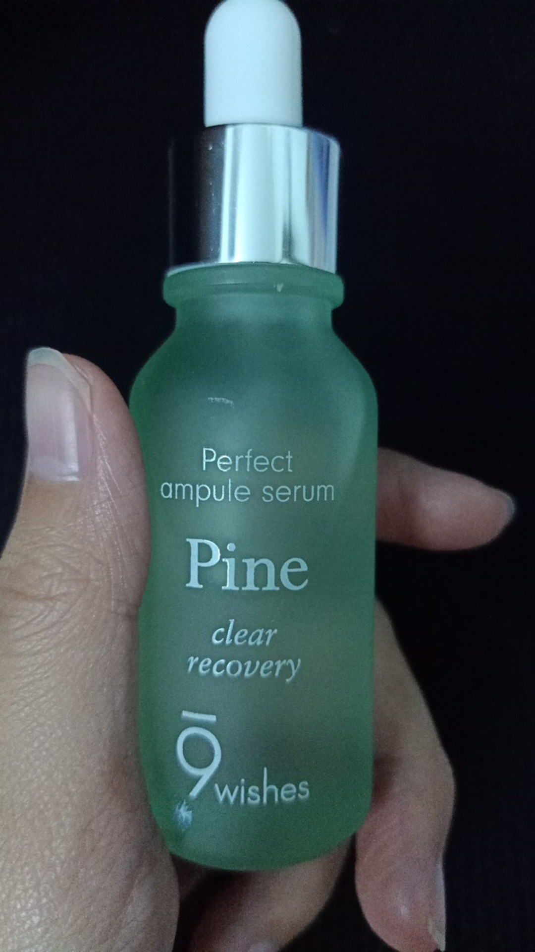 Serum Se Khít Lỗ Chân Lông 9Wishes Pine Clear Recovery - Tinh Chất Dưỡng Ẩm, Phục Hồi Da, Làm Dịu Da Cho Mọi Loại Da 25ml