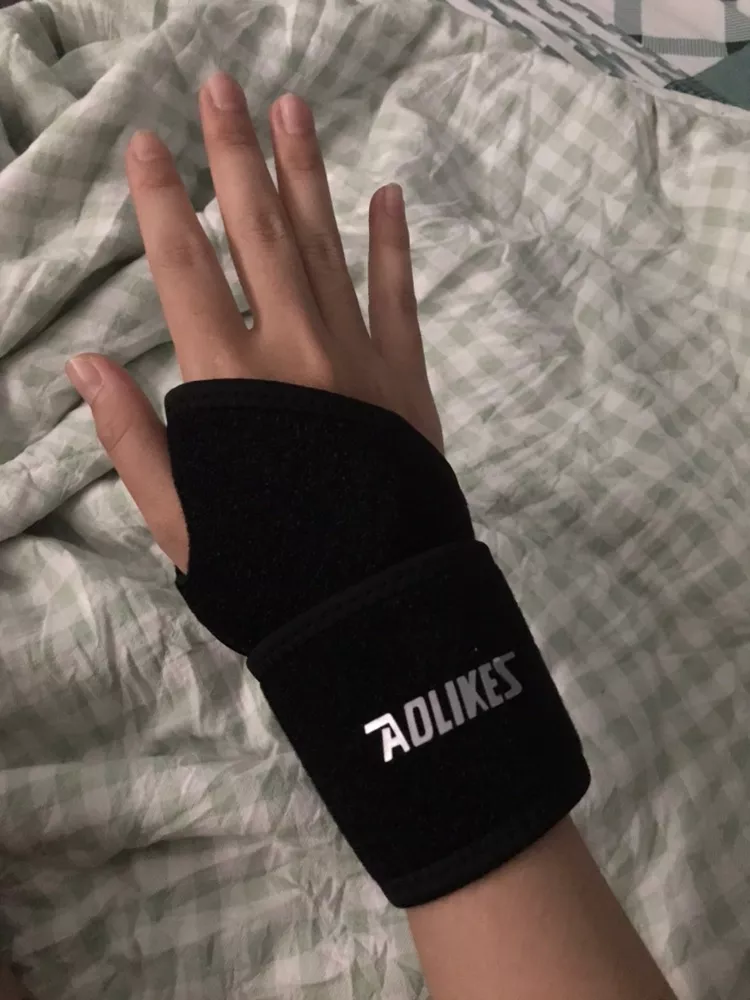 Đai cuốn cổ tay Aolikes AL7937 - Phụ kiện tập gym chống chấn thương, nâng tạ và thể lực, hỗ trợ bảo vệ cổ tay chắc chắn